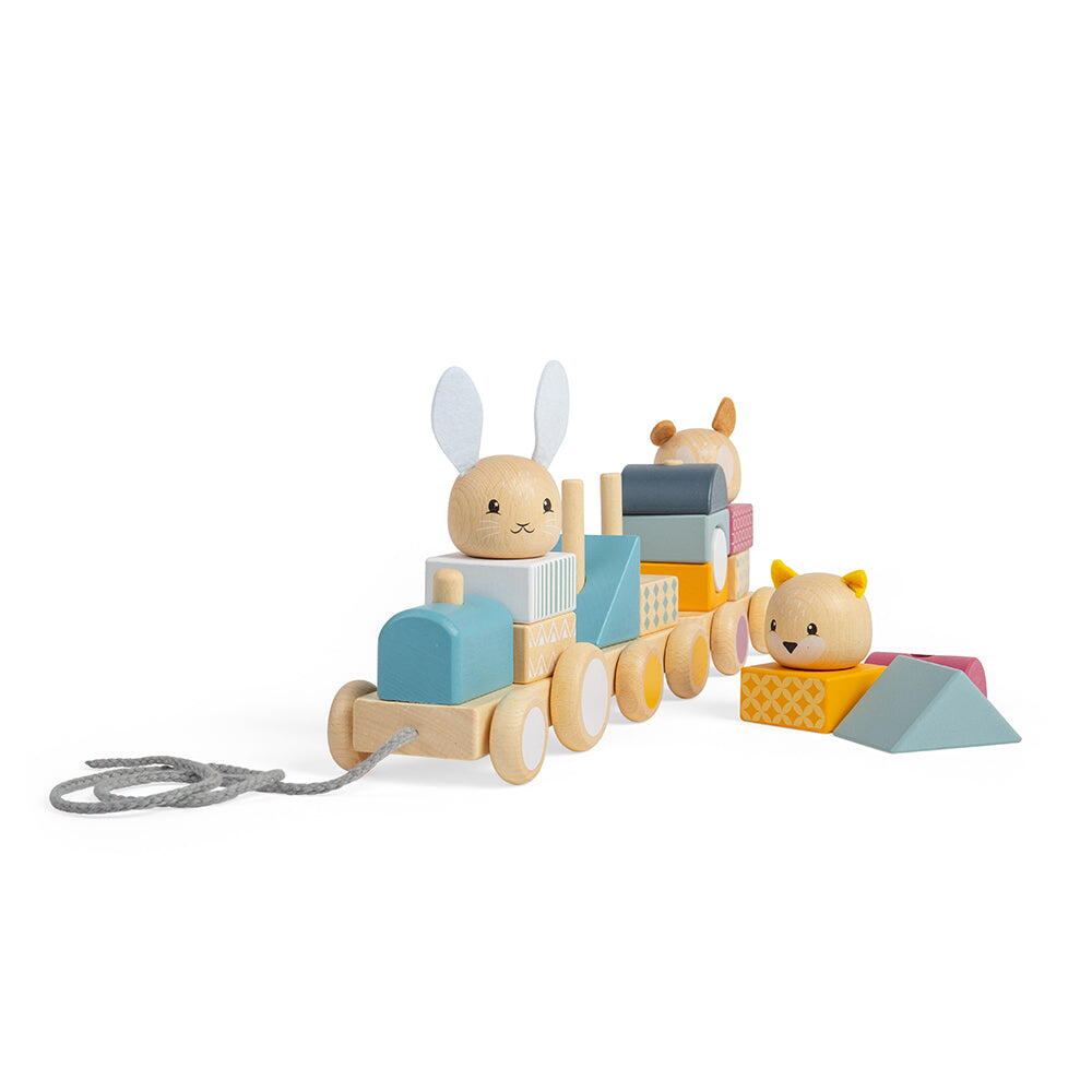 Trenulet cu forme - Animalute vesele, [4],bestfam.ro