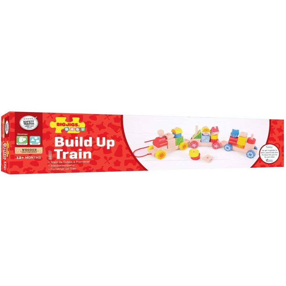 Trenuletul colorat cu forme - BigJigs, [5],bestfam.ro