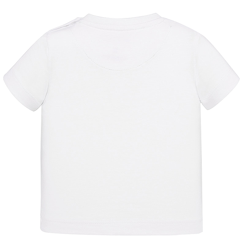 Tricou cu maneca scurta - Explorator - Alb - Mayoral, [2],bestfam.ro