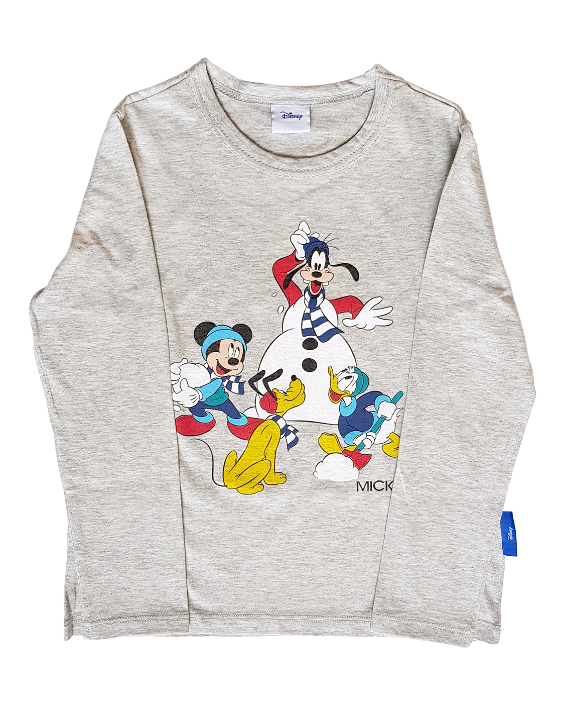 Tricou cu maneca lunga imprimeu Goofy si prietenii 3 ani