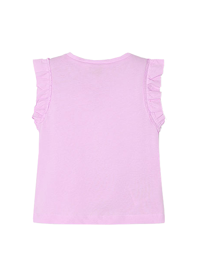 Tricou fara maneci cu perforatii si volane - mov - Mayoral, [2],bestfam.ro