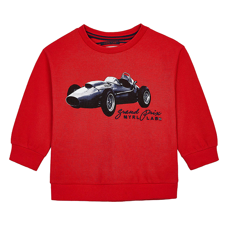 Tricou maneca lunga - Grand Prix - Rosu - Mayoral 3 ani