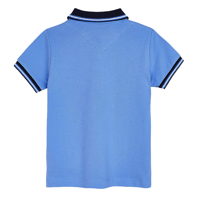 Tricou polo clasic cu maneca scurta - Bleu - Mayoral, [2],bestfam.ro