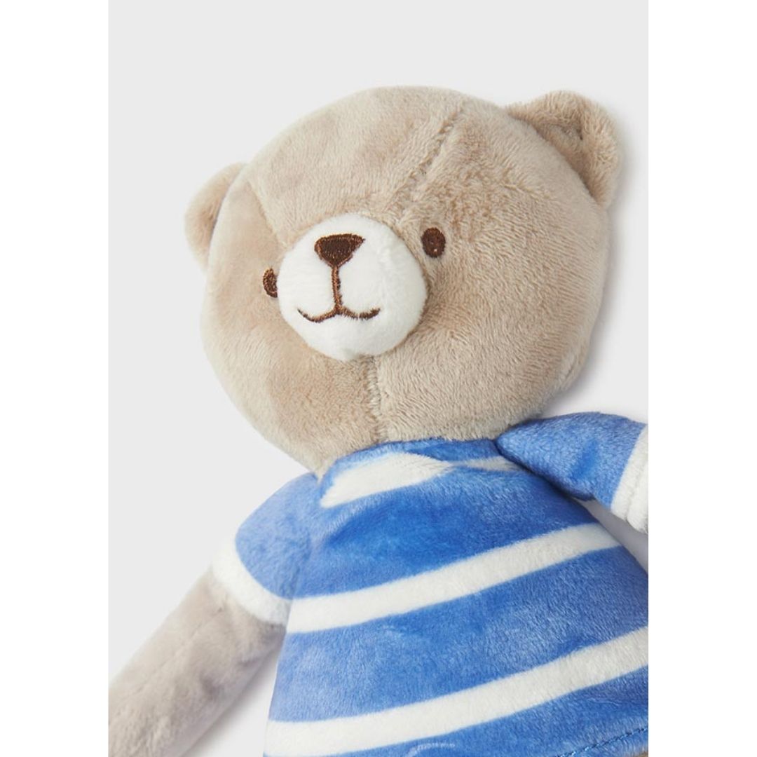 Jucarie ursulet bleu  de plus bej - Mayoral, [3],bestfam.ro