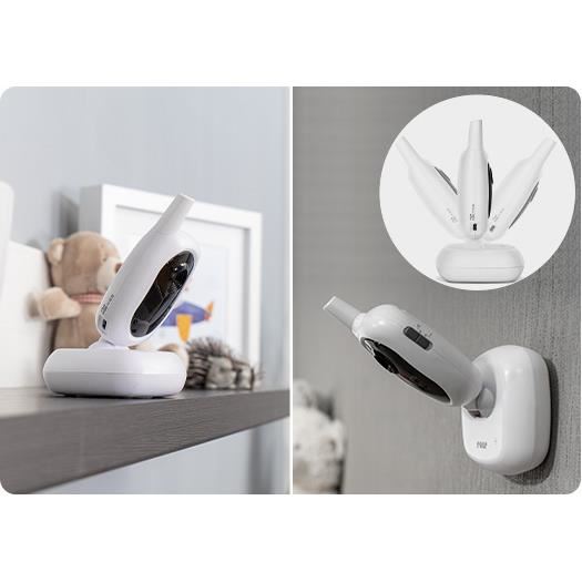 Video monitor digital pentru bebelusi Reer BabyCam L 80430, [2],bestfam.ro