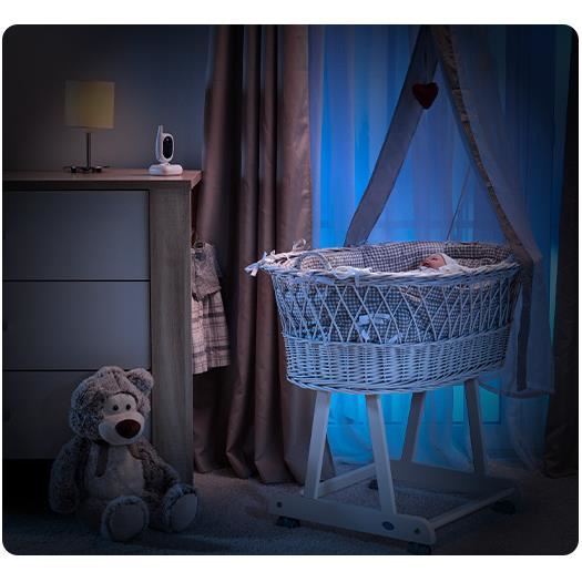 Video monitor digital pentru bebelusi Reer BabyCam L 80430, [4],bestfam.ro