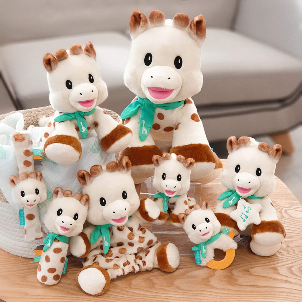 Zornaitoare si inel dentitie - Plush - Sophie la Girafe, [2],bestfam.ro