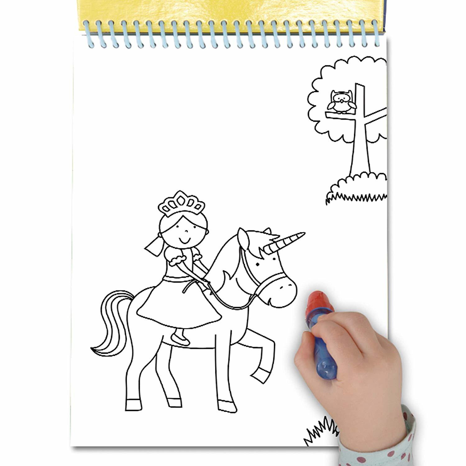 Water Magic: Carte de colorat Unicorni, [2],bestfam.ro