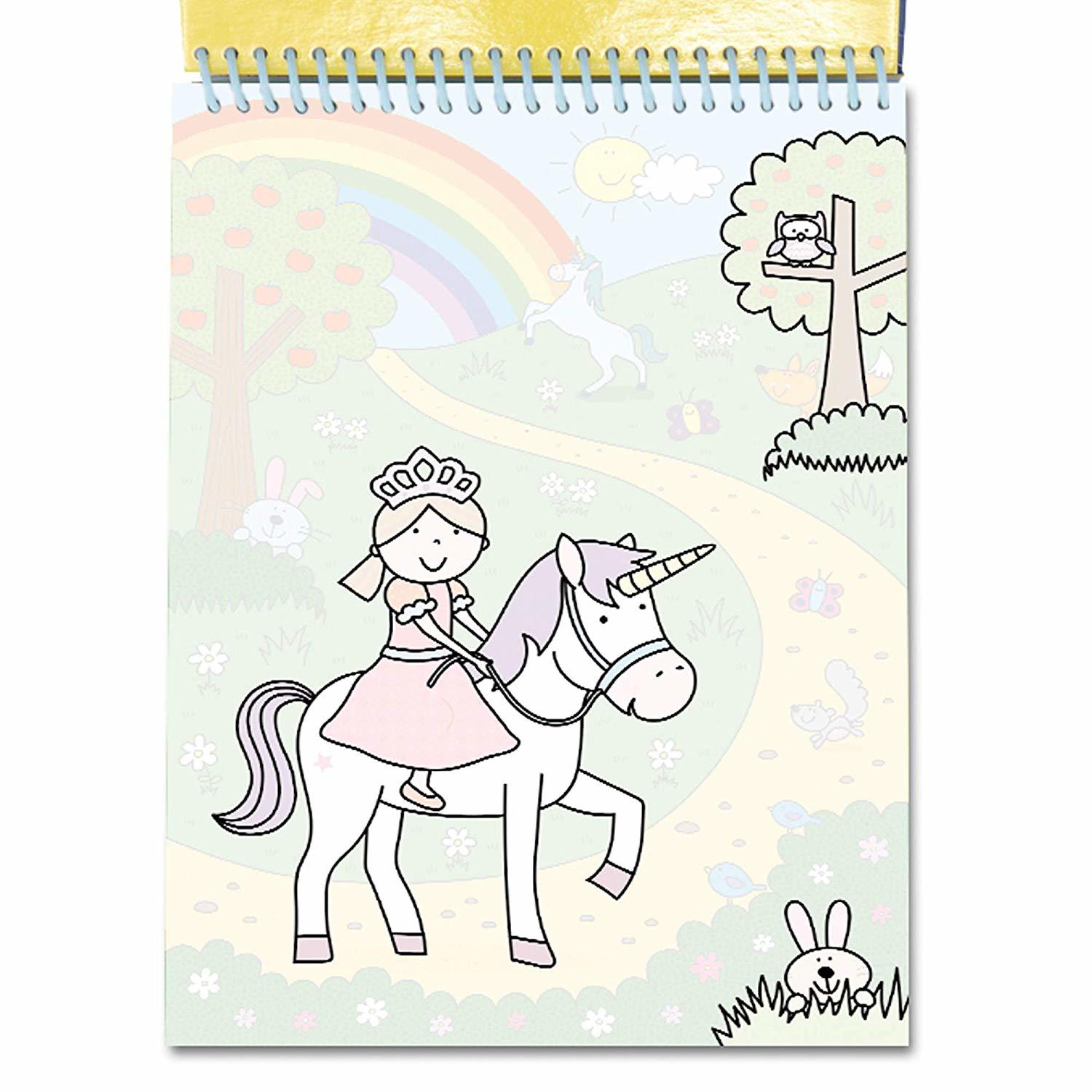 Water Magic: Carte de colorat Unicorni, [3],bestfam.ro