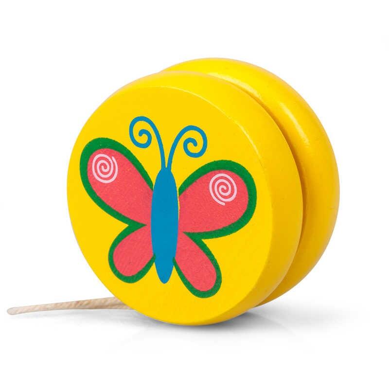 YO-YO colorat din lemn, [4],bestfam.ro