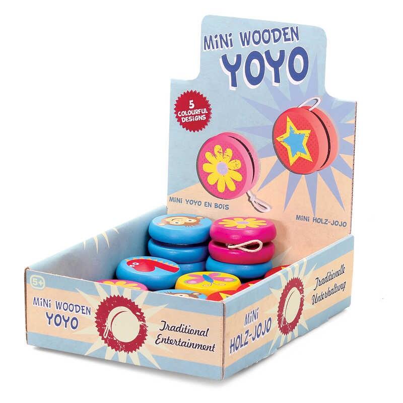 YO-YO colorat din lemn, [7],bestfam.ro