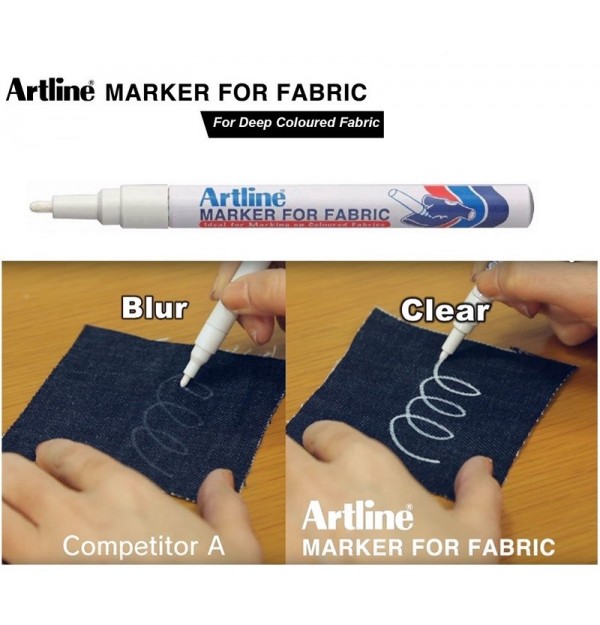 Angry Swiss Indirect MARKERE TEXTILE Marker ARTLINE for Fabric, pentru marcat pe ...