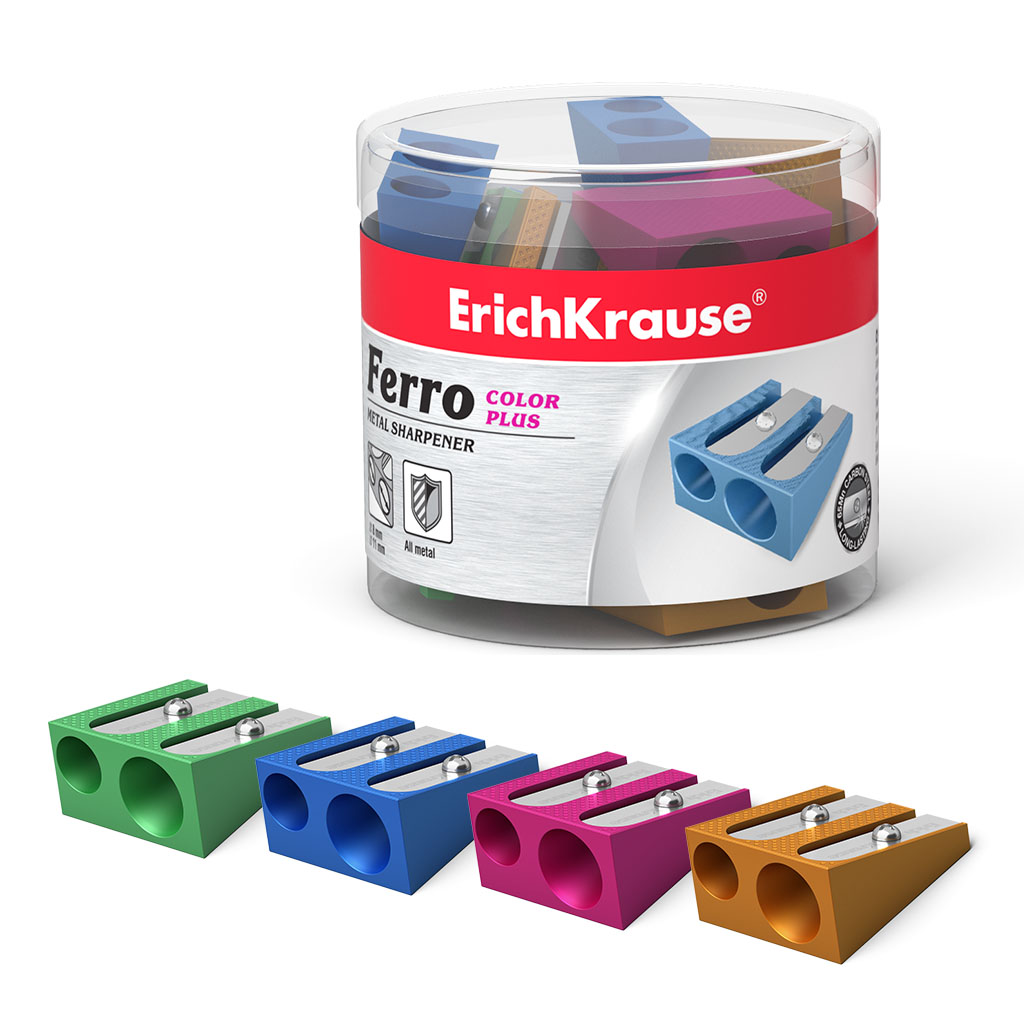 ErichKrause ErichKrause Ascutitoare dubla metal erichkrause ferro