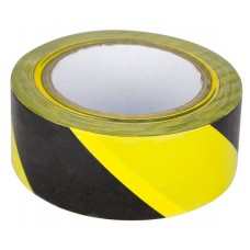 Banda adeziva pentru delimitare/avertizare (galben / negru) 48 mm*33m