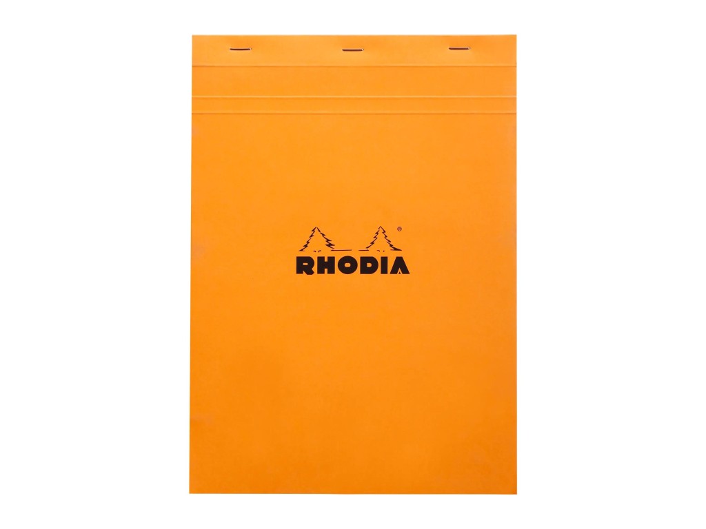 anvelope 10.5/80 18 Rhodia Blocnotes a4, capsat, 80 file, n°18, rhodia basic, orange