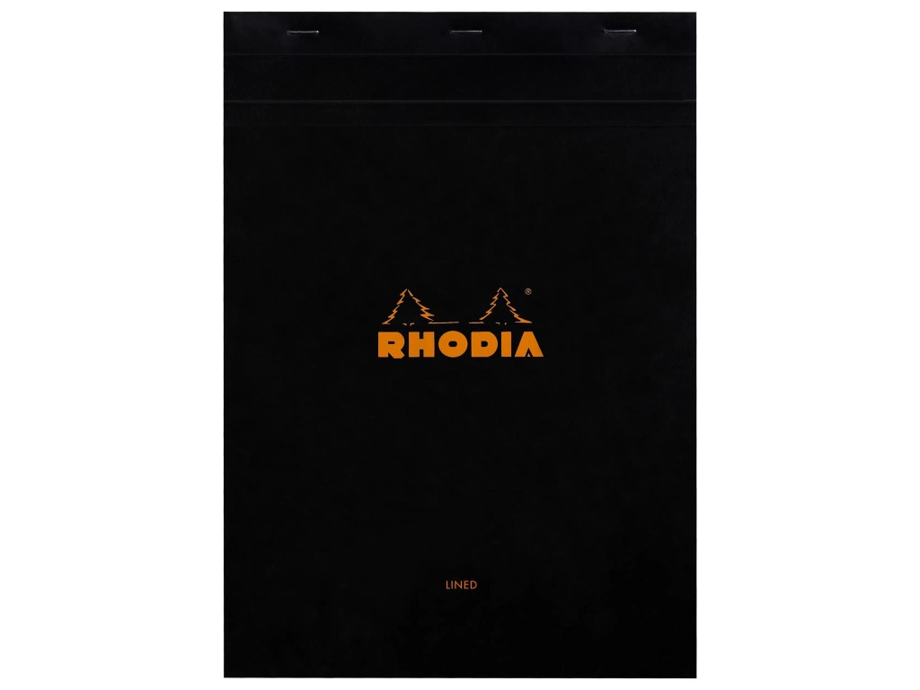 anvelope 10.5/80 18 Rhodia Blocnotes a4, capsat, 80 file, n°18, rhodia black