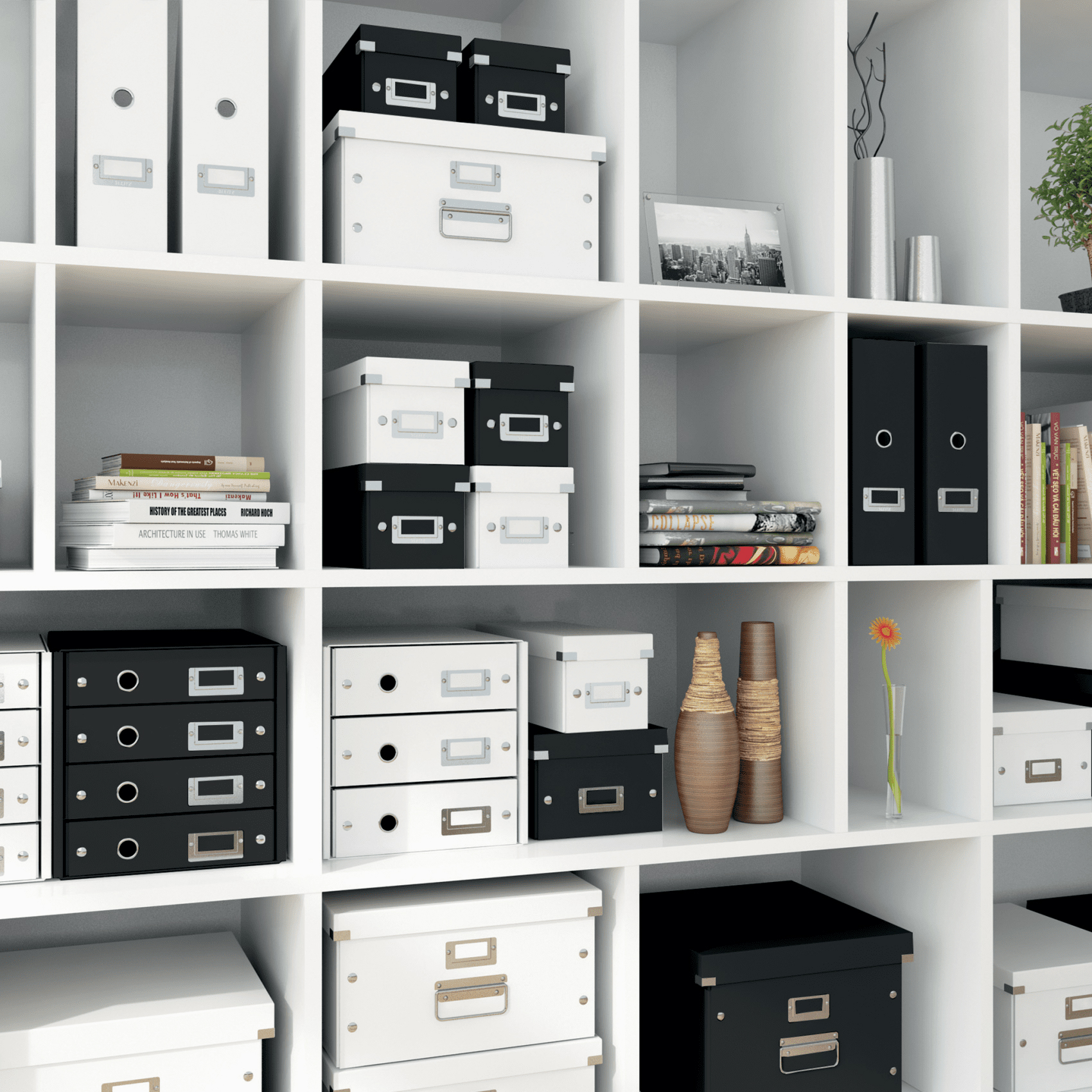 Leitz Cabinet 3 sertare turcoaz click&store leitz