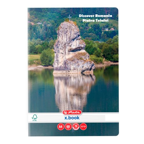 CAIET HERLITZ A4 60 FILE DICTANDO DISCOVER ROMANIA