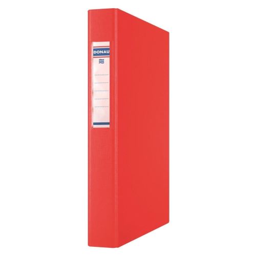 eticheta pret Donau Caiet mecanic donau a4 40mm 4inele de 25mm cu eticheta rosu