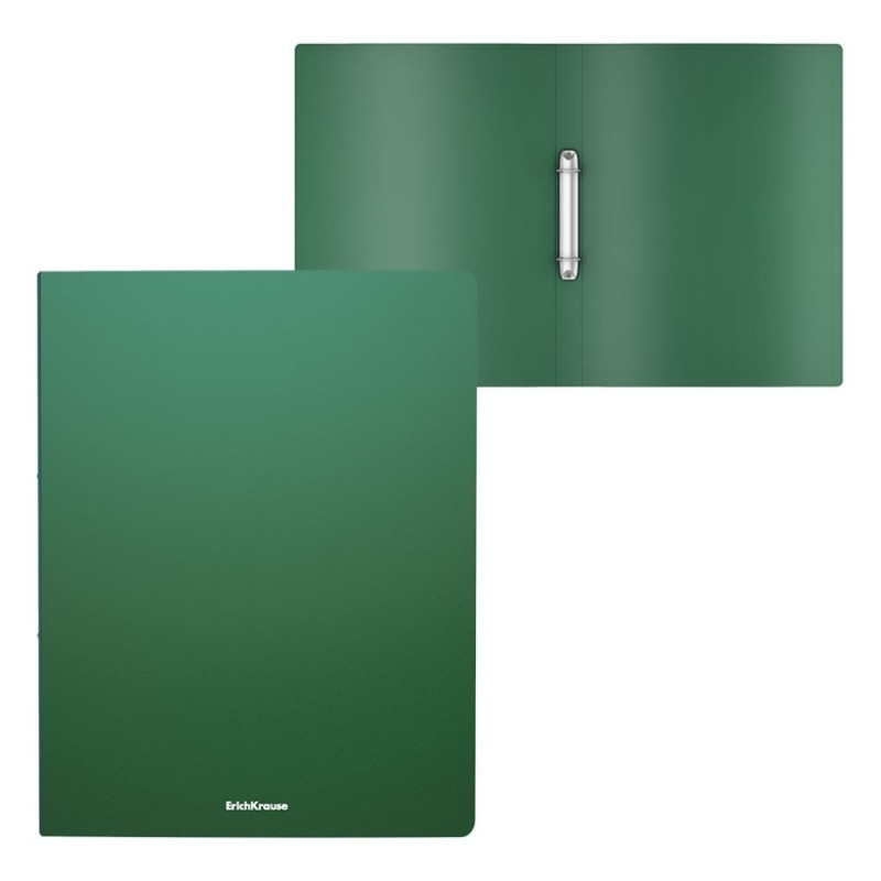 ErichKrause ErichKrause Caiet mecanic plastic erichkrause a4-2 inele 24mm verde