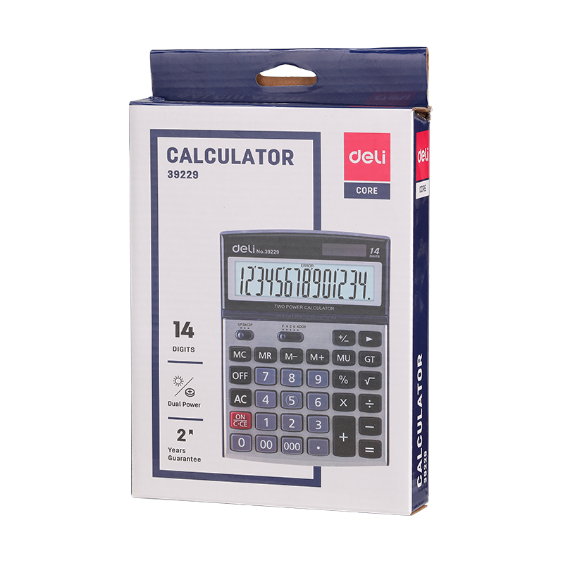 CALCULATOR BIROU 14DIG METAL 39229 DELI