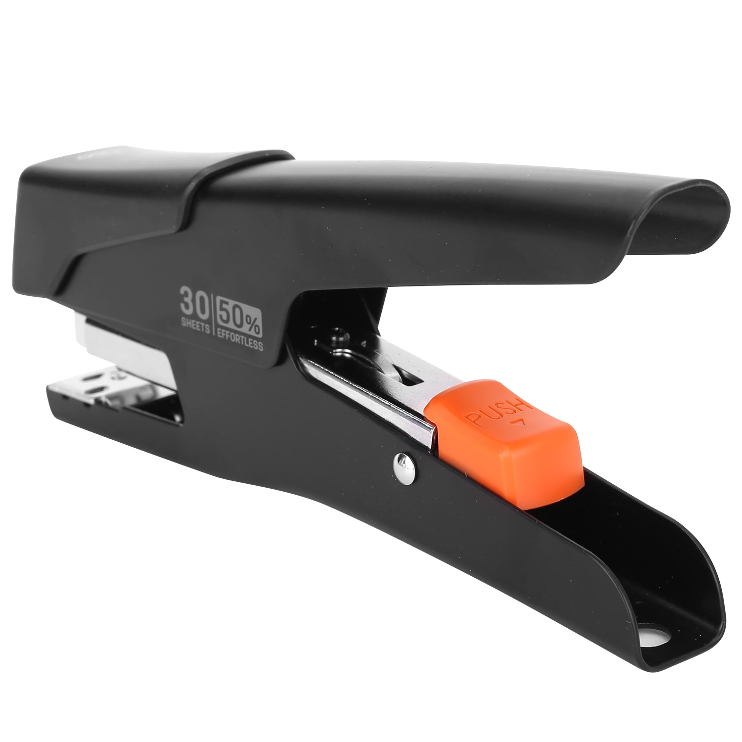 Deli Capsator tip cleste efortless 30 coli 24/6 negru deli