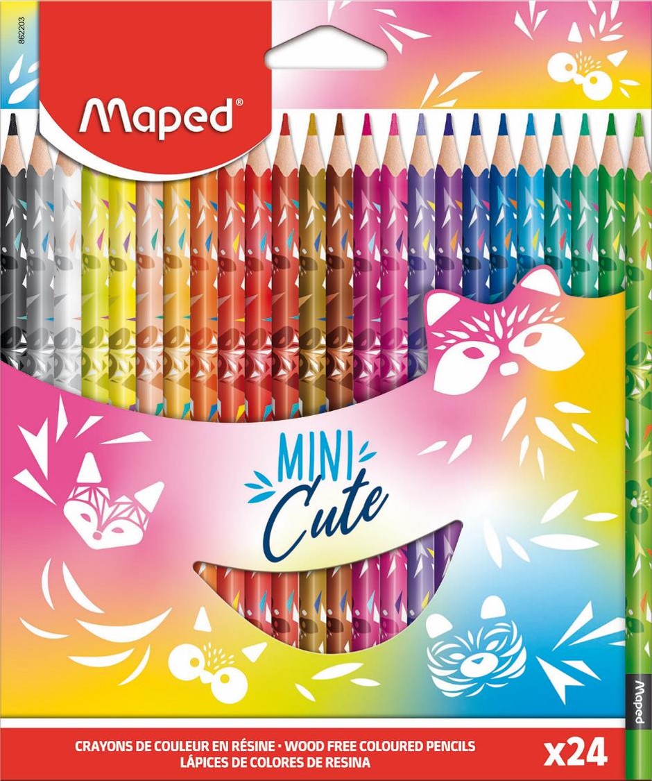 Maped Maped Carioca maped mini cute, 24 culori