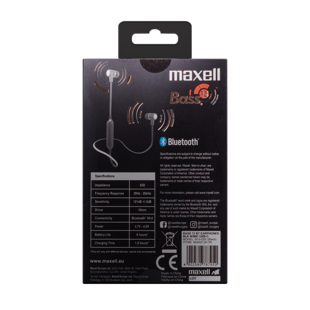 Casti CASTI FARA FIR BLUETOOTH CU MICROFON BASS-13 NEGRE MAX