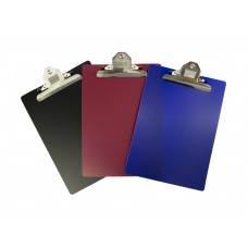 Clipboard plastic simplu A4 (320*230mm) Jumbo prevazut cu clema de prindere si agatatoare - negru