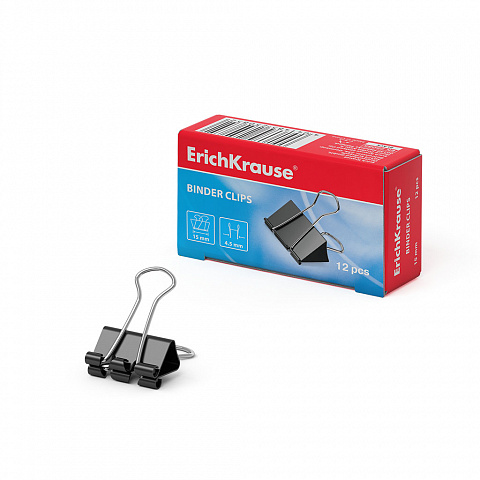 ErichKrause ErichKrause Clips erichkrause 15mm 12/set , 360/bax