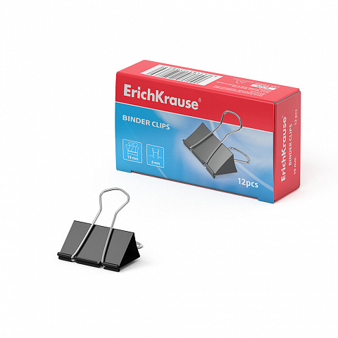 ErichKrause ErichKrause Clips erichkrause 19mm 12/set , 300/bax