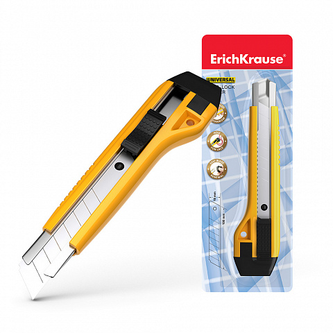 ErichKrause ErichKrause Cutter erichkrause auto-lock universal 18 mm 19149 mare 12/set , 144/bax