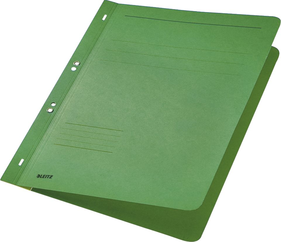 DOSAR CARTON CAPSE 1/1 VERDE LEITZ