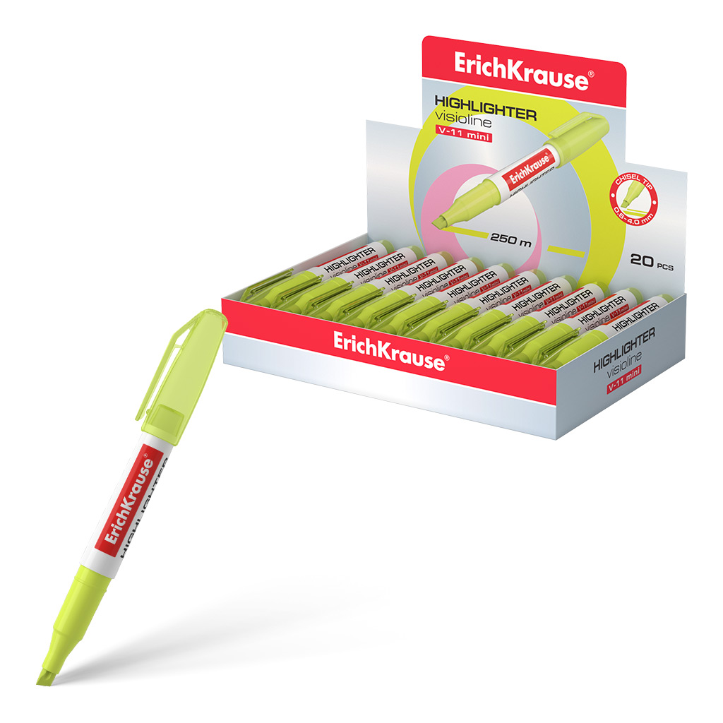 ErichKrause ErichKrause Evidentiator erichkrause mini visioline v-11 galben