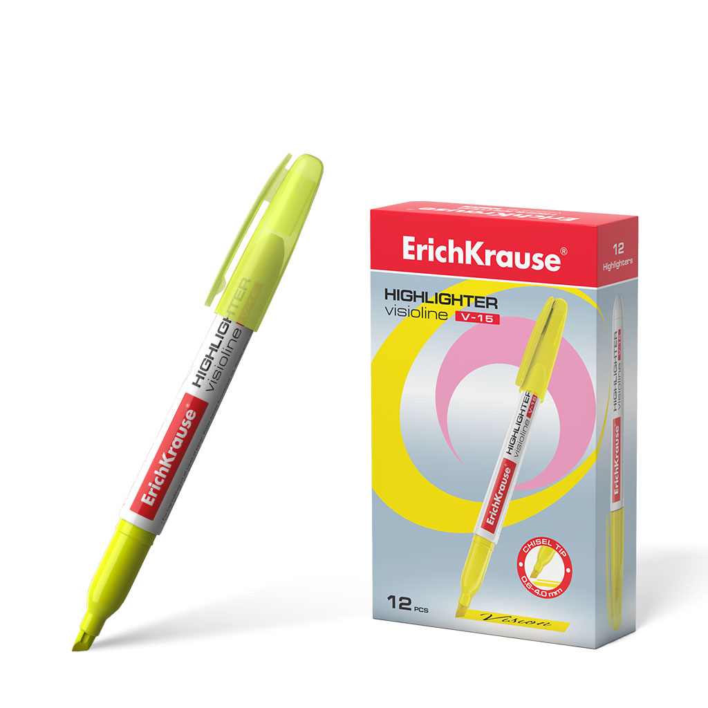 ErichKrause ErichKrause Evidentiator erichkrause visioline v-15, galben