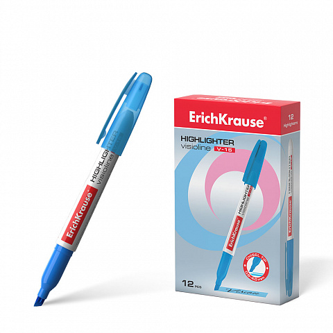 ErichKrause ErichKrause Evidentiator erichkrause visioline v-15,albastru
