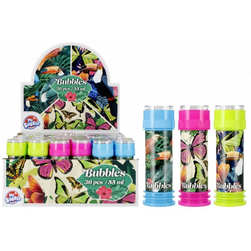 baloane de modelaj My BUBBLE Jucarie solutie baloane sapun, my bubble tucan, recipient plastic, 468172, 55ml