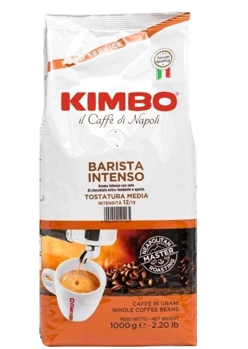 cafea jacobs carrefour Kimbo Kimbo barista intenso cafea boabe 1kg