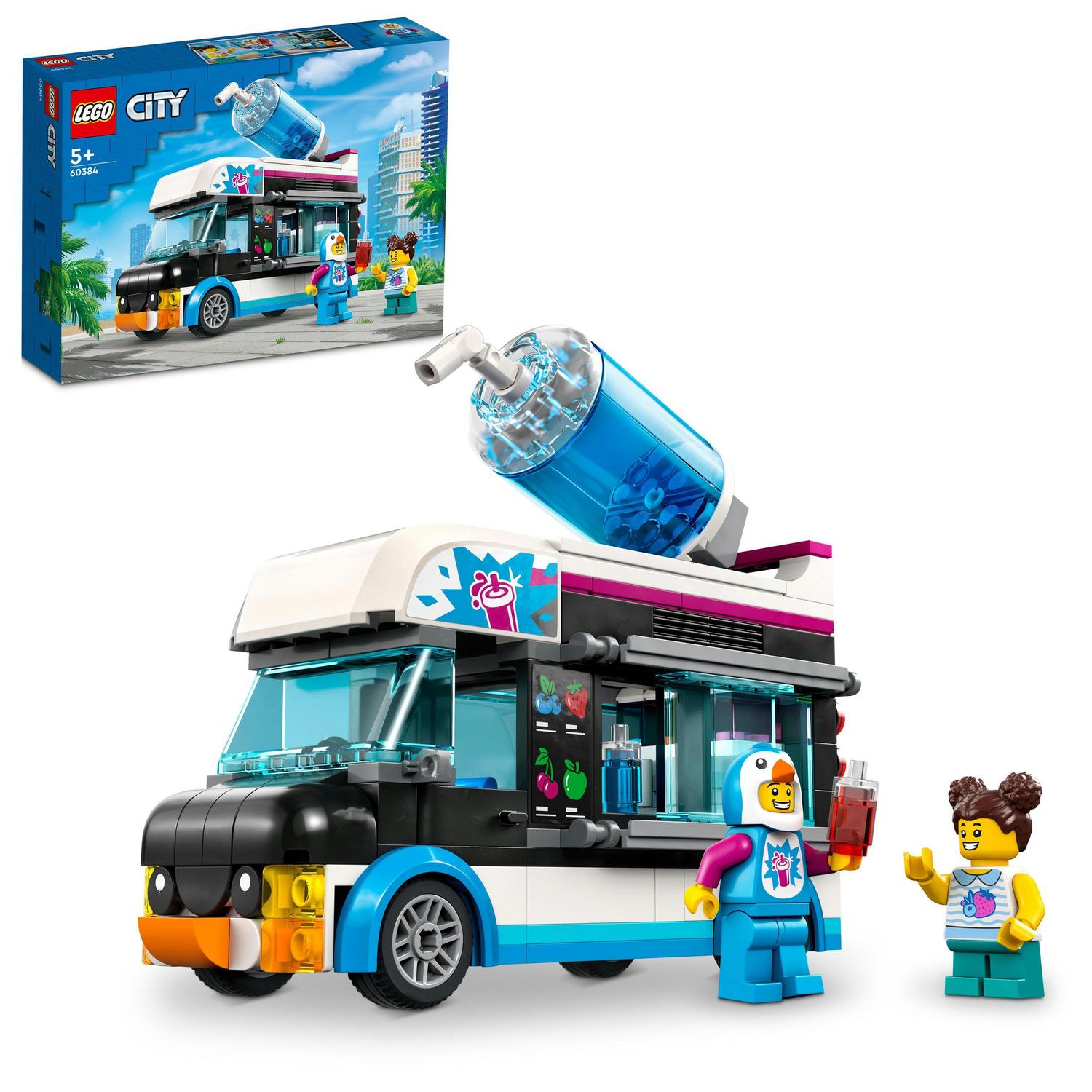Lego Lego city, camioneta-pinguin cu granita, numar piese 194, varsta 5+ 