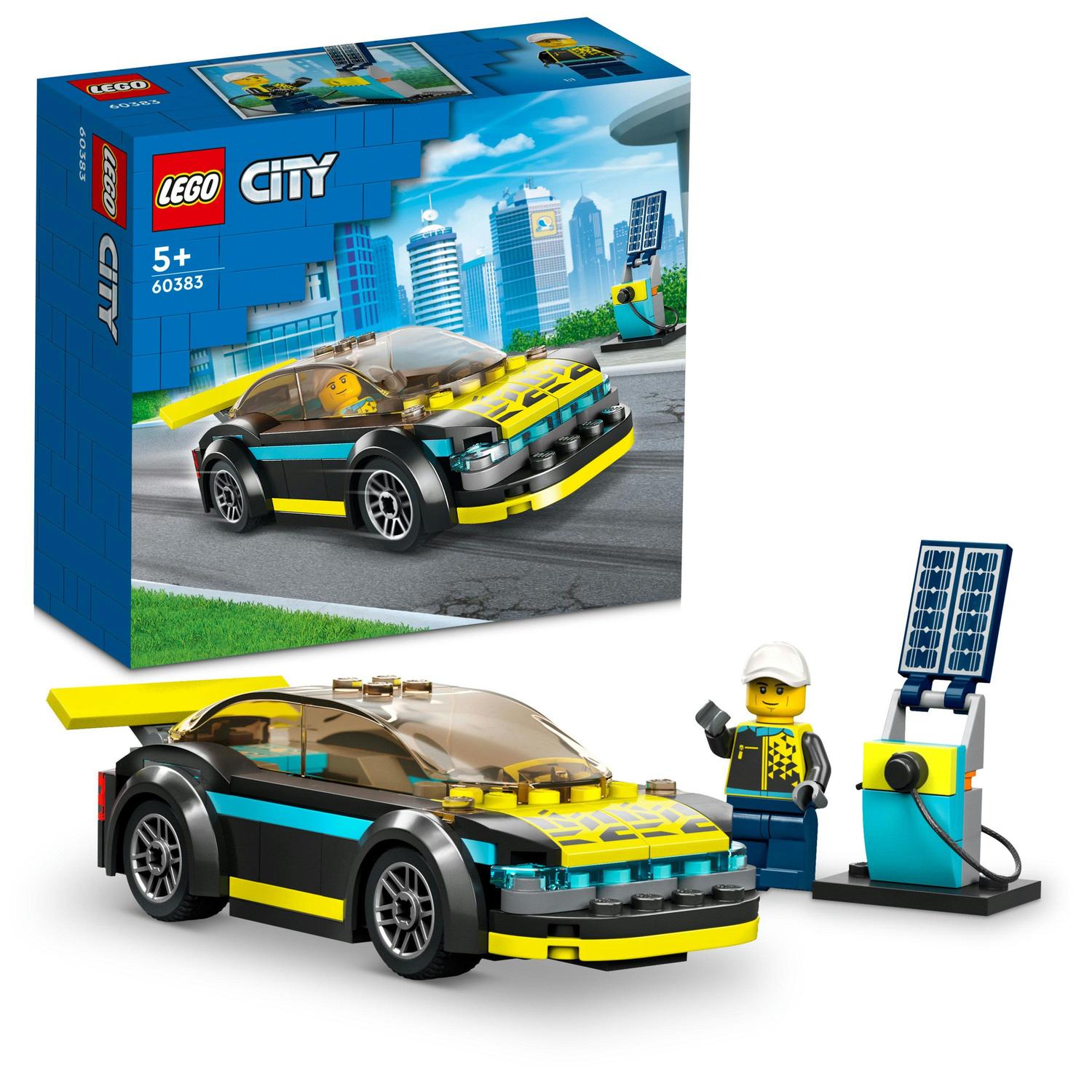 Lego Lego city, masina sport electrica, numar piese 95, varsta 5+ 