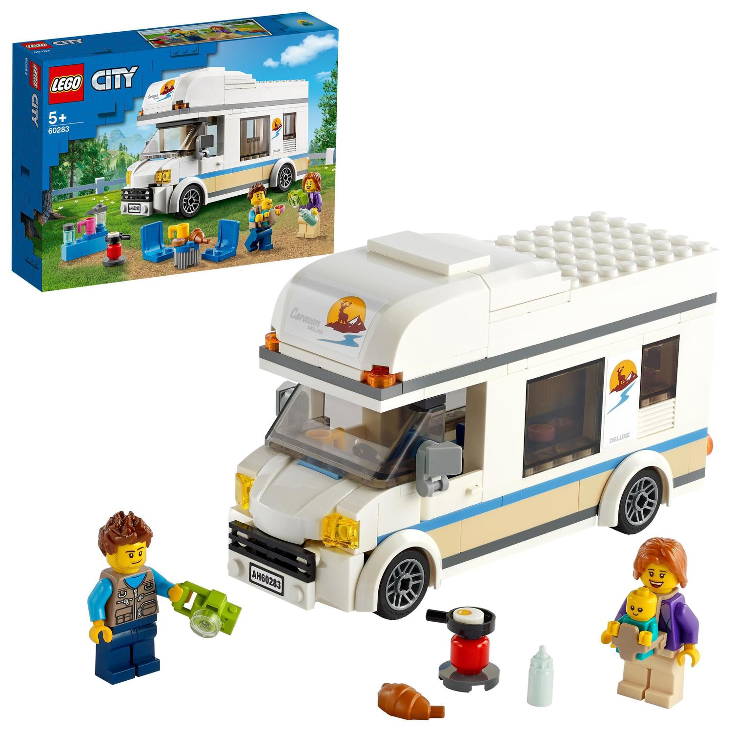 Lego Lego city, rulota de vacanta, numar piese 190, varsta 5+ 