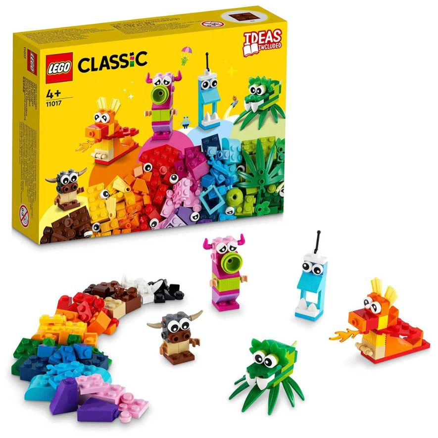 Lego Lego classic, monstri creativi, numar piese 140, varsta 4+ 