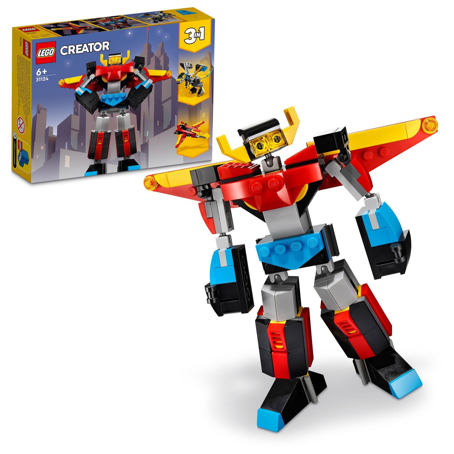 Lego Lego creator, super robot, numar piese 159, varsta 6+ 