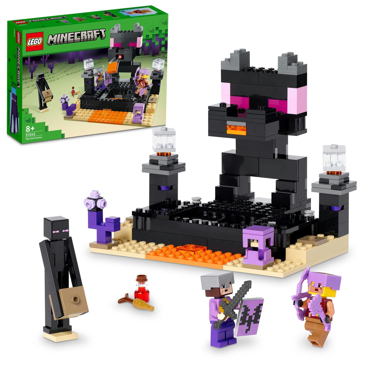 Lego Lego minecraft, arena din end, numar piese 252, varsta 8+ 