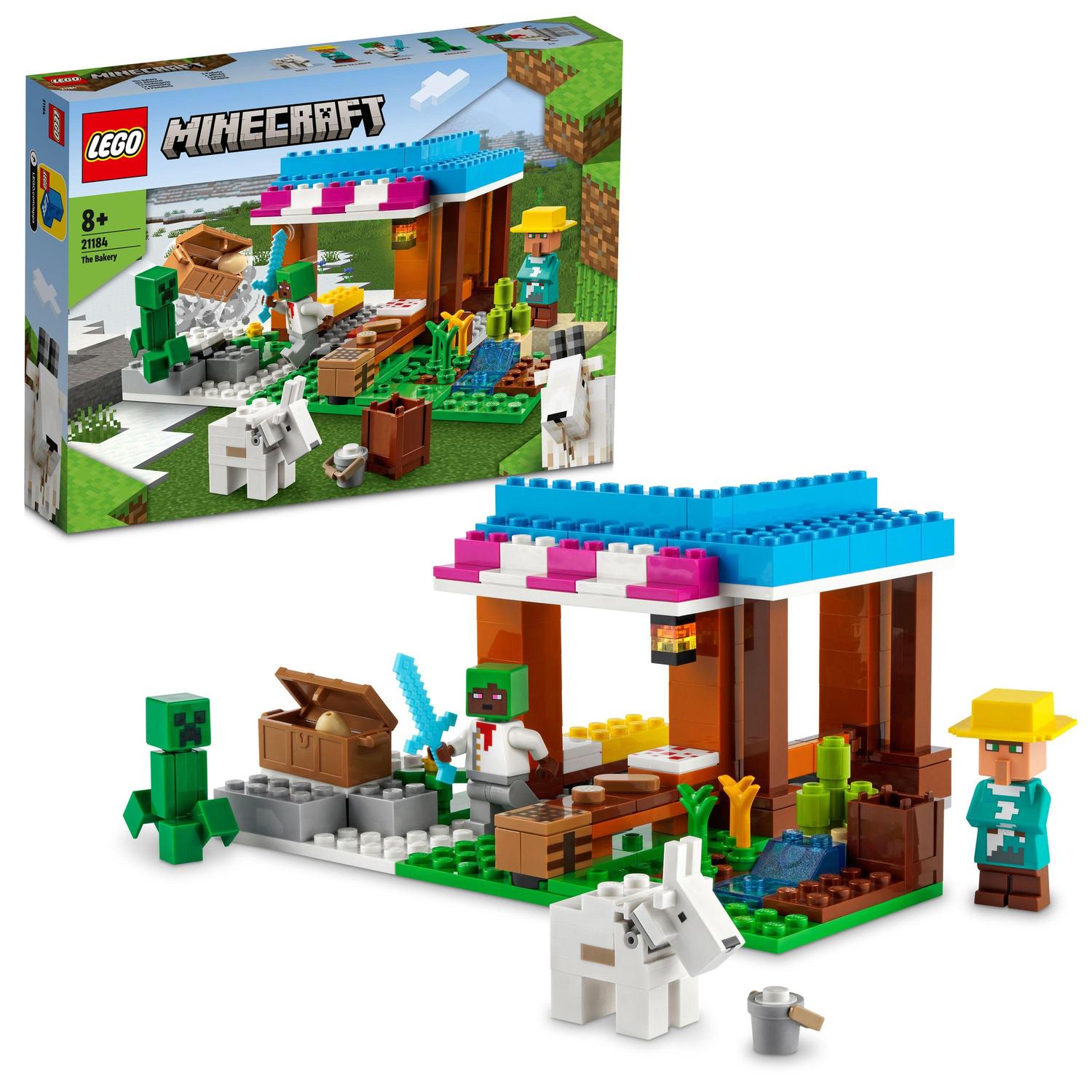 Lego Lego minecraft, brutaria, numar piese 154, varsta 8+ 