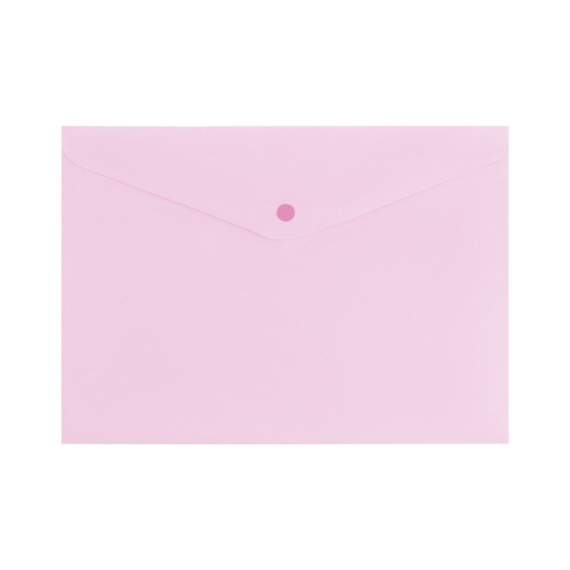 Spree Spree Mapa cu capsa a4 spree roz pastel 12/set