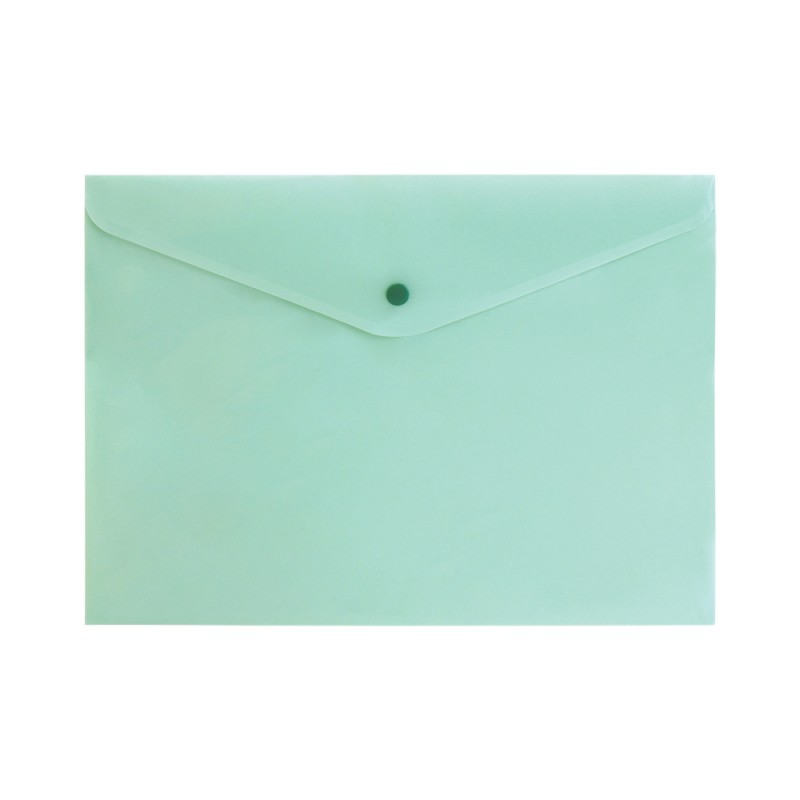 Spree Spree Mapa cu capsa a4 spree verde pastel 12/set