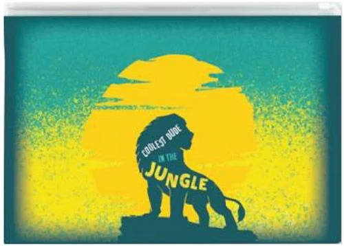 Spree Spree Mapa cu fermoar zip a4, spree 12/cutie lion king