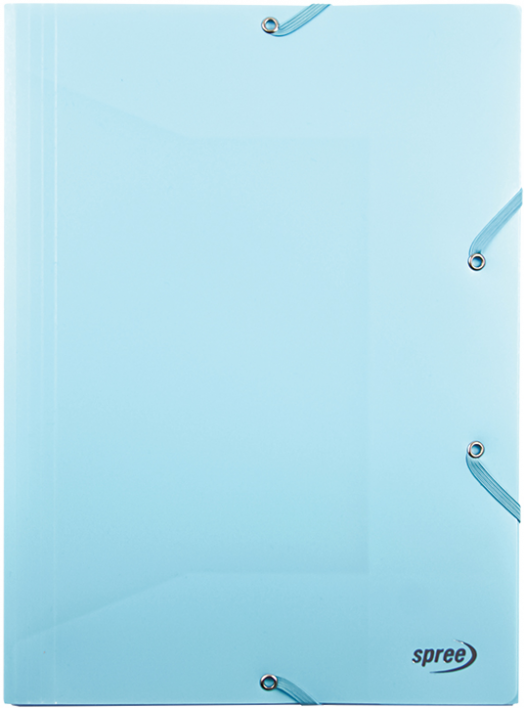 Spree Spree Mapa din plastic elastic a4 spree blue pastel 12/cutie