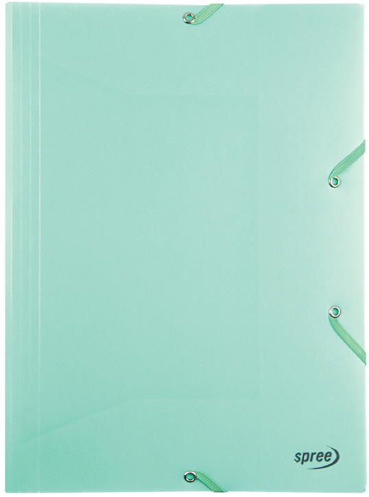 Spree Spree Mapa din plastic elastic a4 spree verde pastel 12/cutie